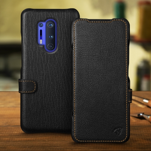 чехол-книжка на OnePlus 8 Pro Черный Stenk Premium фото 1
