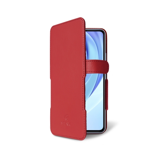 чехол-книжка на Xiaomi Mi 11 Lite Красный Stenk Prime фото 2