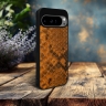 Накладка SkinBacker Mini Python Scales для Google Pixel 9 Pro Коричневый