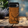 Накладка SkinBacker Mini Python Scales для Google Pixel 9 Pro Коричневый