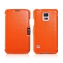 Чохол книжка iCarer для Samsung Galaxy S5 Luxury Orange