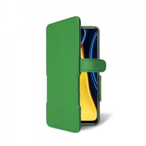 Чехол книжка Stenk Prime для Xiaomi Poco M3 Pro Зелёный