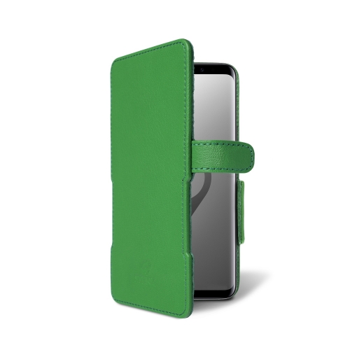 чехол-книжка на Samsung Galaxy S9 Plus Зелёный Stenk Prime фото 2