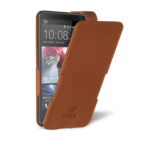 чохол-фліп на HTC Desire 609D Світло-коричневий Stenk Сняты с производства фото 2