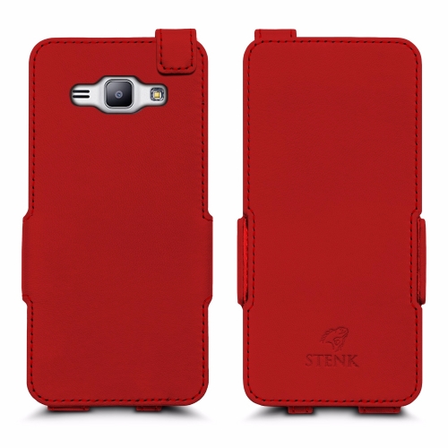 чохол-фліп на Samsung Galaxy J1 (SM J100H) Червоний Stenk Сняты с производства фото 1