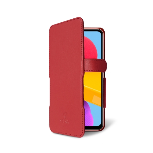 чехол-книжка на Samsung Galaxy M13 Красный  Prime фото 2