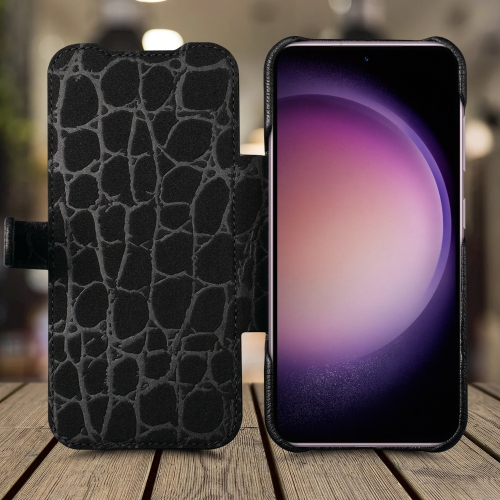 чехол-книжка на Samsung Galaxy S23 Plus Черный Stenk Premium фото 2