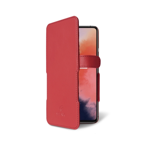 чехол-книжка на OnePlus 7T Красный Stenk Prime фото 2