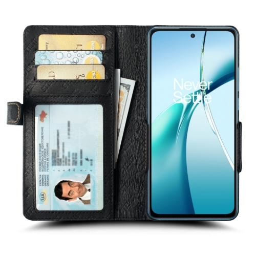 чехол-книжка на OnePlus Nord CE4 Lite Черный Stenk Wallet фото 2