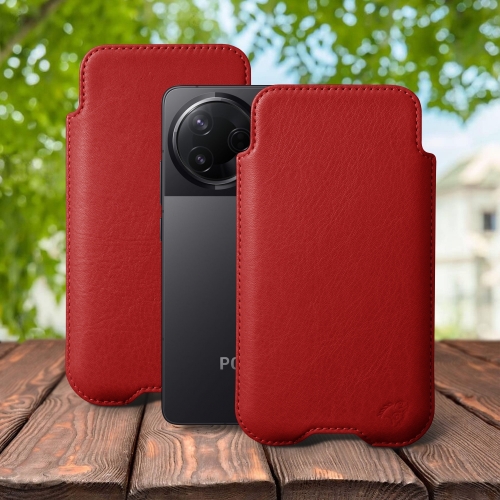 чохол-футляр на Xiaomi Poco F7 Pro Червоний Stenk Sportage фото 1