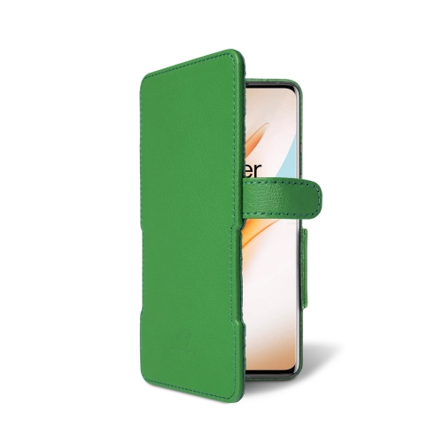 чехол-книжка на OnePlus 8 Зелёный Stenk Prime фото 2