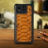 Накладка Stenk ExBacker Python Scales для ASUS ZenFone 11 Ultra Коричневий