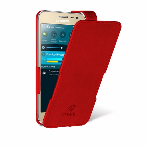 чохол-фліп на Samsung Galaxy J2 Червоний Stenk Сняты с производства фото 2