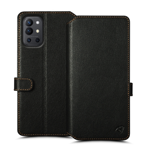 чехол-кошелек на OnePlus 9R Черный Stenk Premium Wallet фото 1