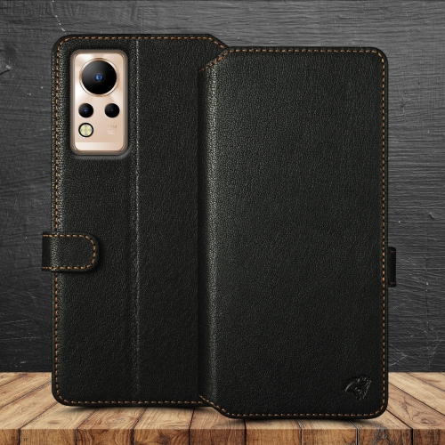 чохол-гаманець на Infinix Note 12 Чорний Stenk Premium Wallet фото 1