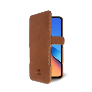Чехол книжка Stenk Prime для Xiaomi Redmi 12 Camel