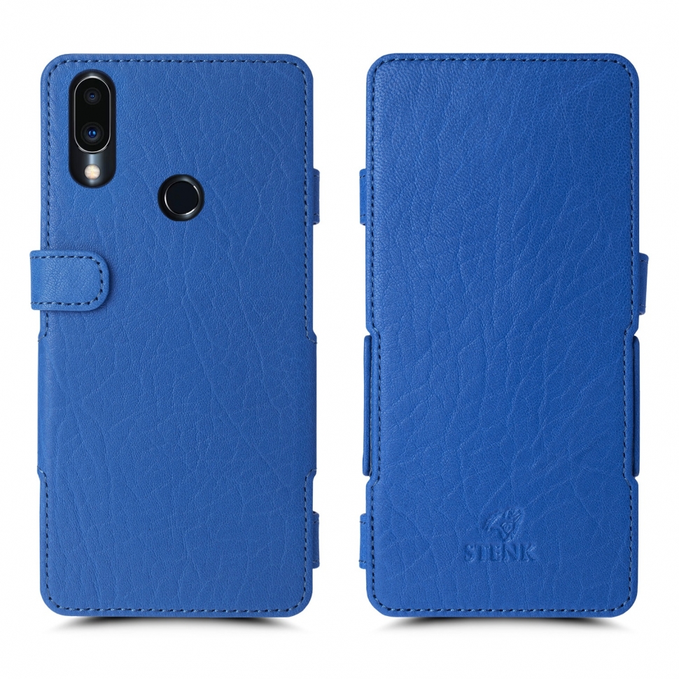 

Чехол книжка Stenk Prime для Meizu Note 9 Ярко-синий