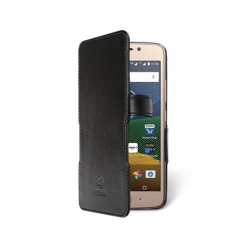 чохол-книжка на Motorola Moto G5 (XT1676) Чорний Stenk Сняты с производства фото 2