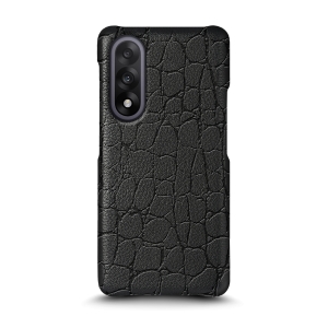 Шкіряна накладка Stenk Reptile Cover для OnePlus Nord 5 Чорний