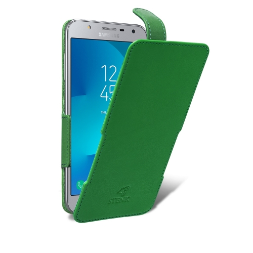 чохол-фліп на Samsung Galaxy J7 Neo Зелений Stenk Prime фото 2