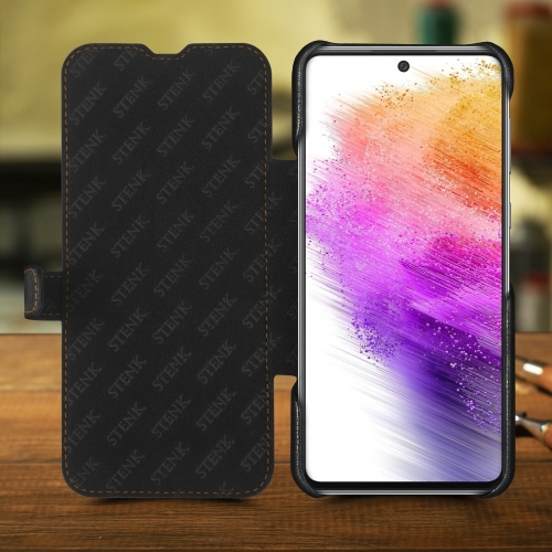 чохол-книжка на Samsung Galaxy A73 5G Чорний Stenk Premium фото 2