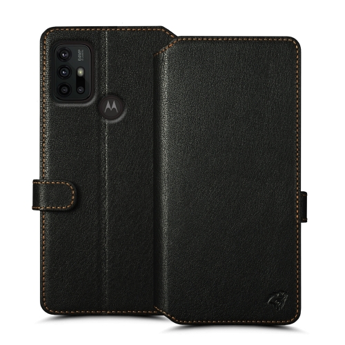 чехол-кошелек на Motorola Moto G30 Черный Stenk Premium Wallet фото 1