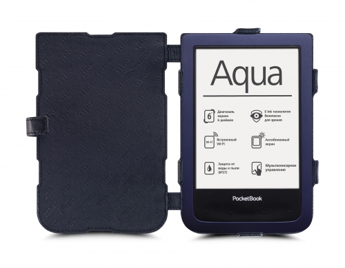 чохол-книжка на PocketBook 640 Aqua Чорний Stenk Сняты с производства фото 1