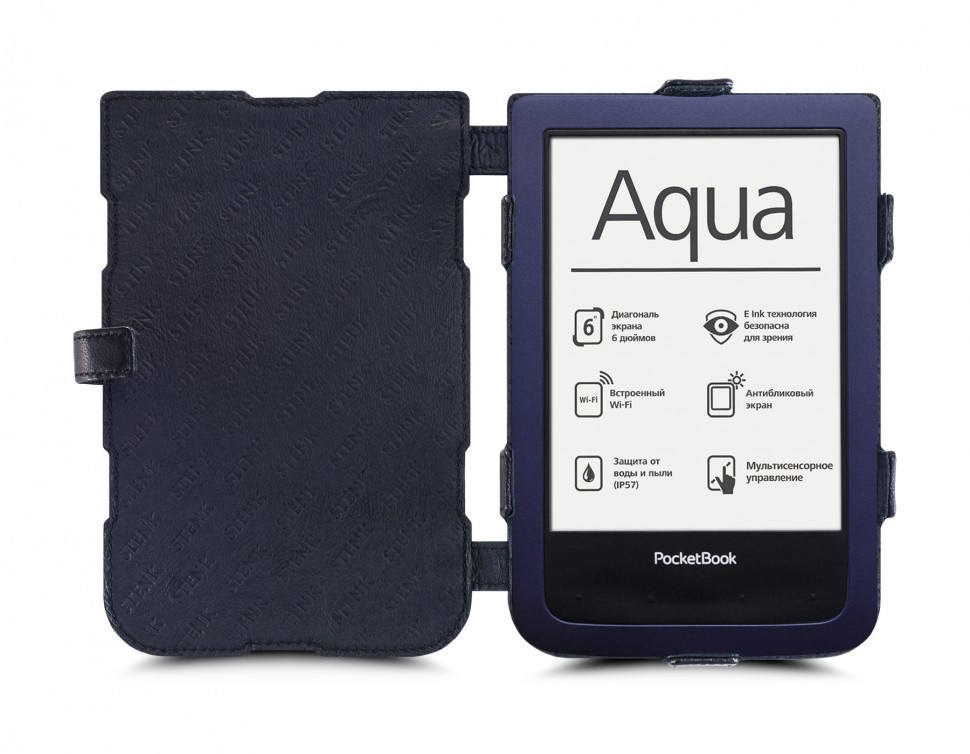 

Чехол Stenk для электронной книги PocketBook 640 Aqua Черный
