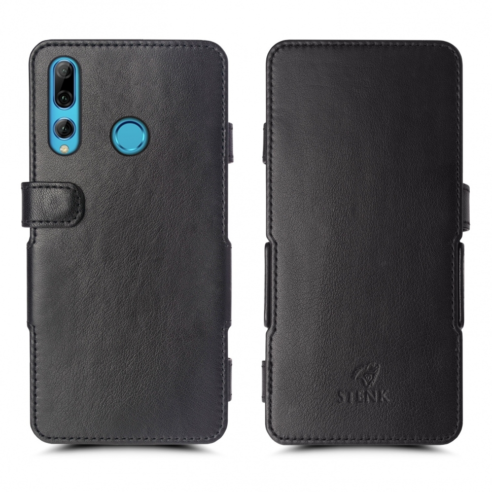 

Чехол книжка Stenk Prime для Huawei P Smart Plus (2019) Чёрный, Черный