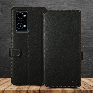Чохол-портмоне Stenk Premium Wallet для Realme GT Neo 3T Чорний