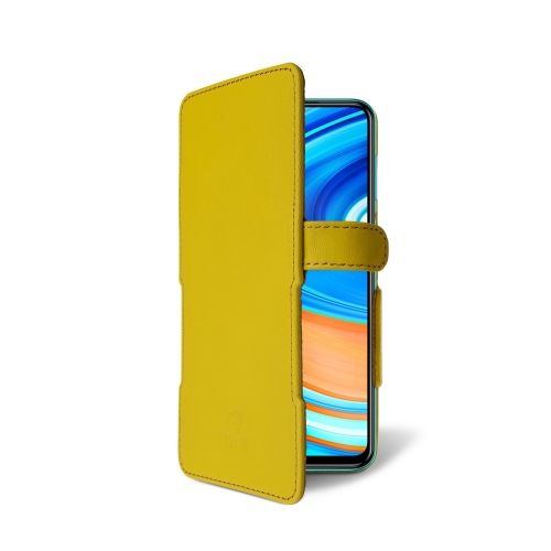 чехол-книжка на Xiaomi Redmi Note 9 Pro Желтый Stenk Prime фото 2