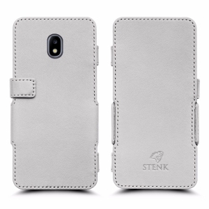Чехол книжка Stenk Prime для Samsung Galaxy J7 (2017) Белый