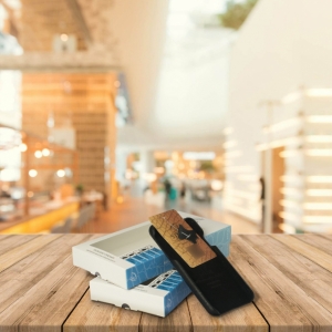 Шкіряна накладка Stenk WoodBacker для OnePlus Nord CE 5G Чорна