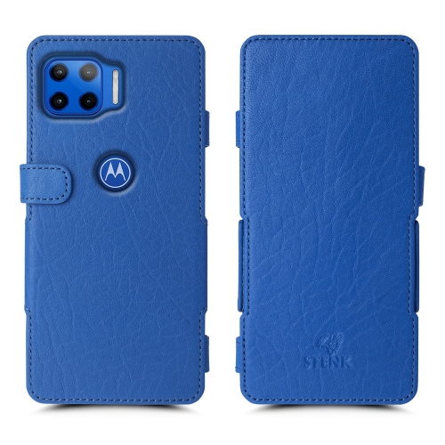 чохол-книжка на Motorola Moto G 5G Plus Яскраво-синій Stenk Prime фото 1