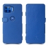 Чехол книжка Stenk Prime для Motorola Moto G 5G Plus Ярко-синий