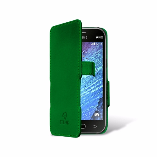 чохол-книжка на Samsung Galaxy J1 (SM J100H) Зелений Stenk Сняты с производства фото 2