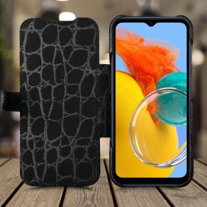 Чохол книжка Stenk Premium для Samsung Galaxy M14 Чорний