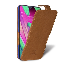Чехол флип Stenk Prime для Samsung Galaxy A40 Camel