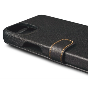 Чехол книжка Stenk Premium для Apple iPhone 15 Plus Чёрный