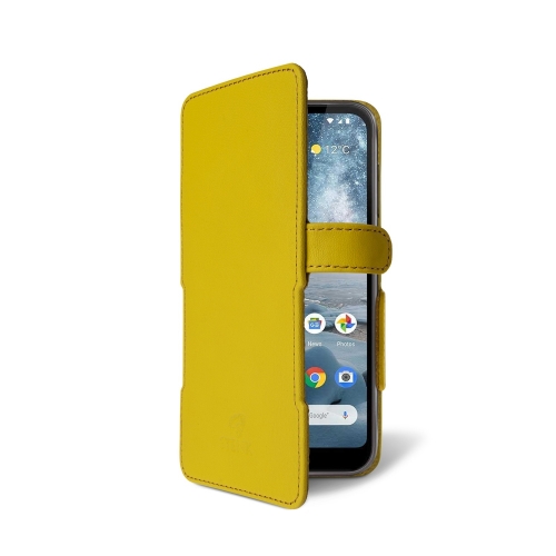 чехол-книжка на Nokia 4.2 Желтый  Prime фото 2