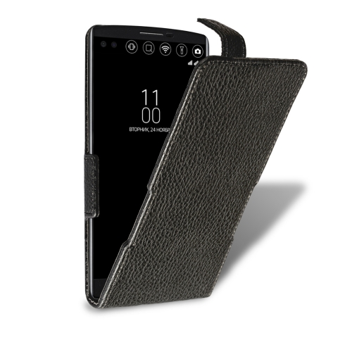 чохол-фліп на LG V10 (H961S) Чорний Liberty Сняты с производства фото 2