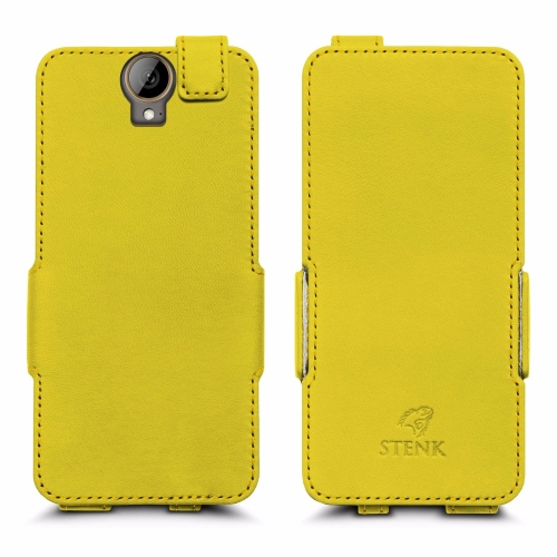 чохол-фліп на HTC One E9 Plus Жовтий Stenk Сняты с производства фото 1