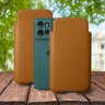 Футляр Stenk Sportage для Motorola Edge 50 Camel