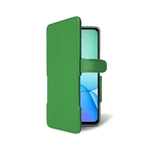 чехол-книжка на Xiaomi Redmi 13 Зелёный  Prime фото 2