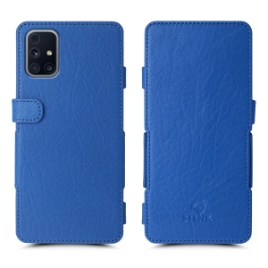 Чехол книжка Stenk Prime для Samsung Galaxy M31s Ярко-синий