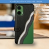 Чехол книжка Stenk Premium для Motorola Moto G35 Чёрный
