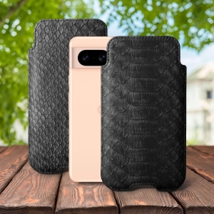Футляр Stenk Sportage Python для Google Pixel 8 Чорний