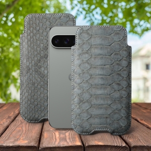Футляр Stenk Sportage Python для Google Pixel 9 Pro Сірий