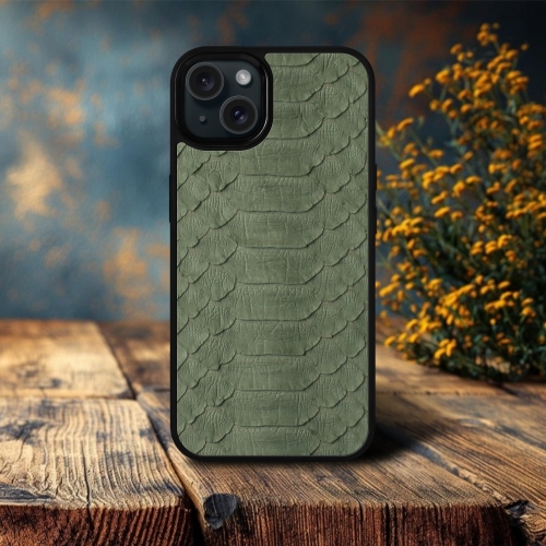 бампер на Apple iPhone 15 Plus Оливковий Stenk SkinBacker фото 2
