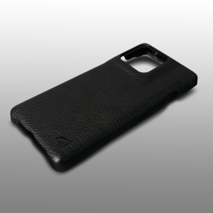 Кожаная накладка Stenk Cover для Motorola Edge 60 Pro Чёрный